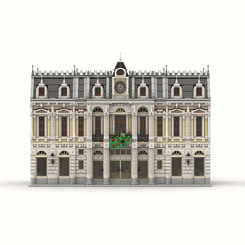 Hot Street View Series Modular Royal Opera Building Block Architecture DIY Model High Difficulty Collection Brick Toys Kid Gifts