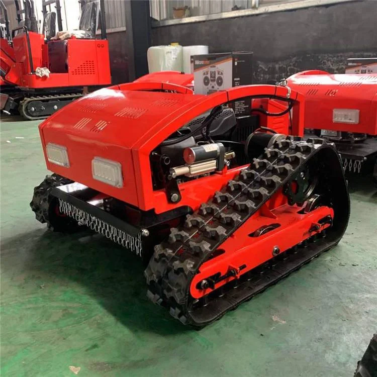 Intelligenter fern gesteuerter Rasenmäher Obstgarten Farm Viertakt benzin betriebener Rasenmäher