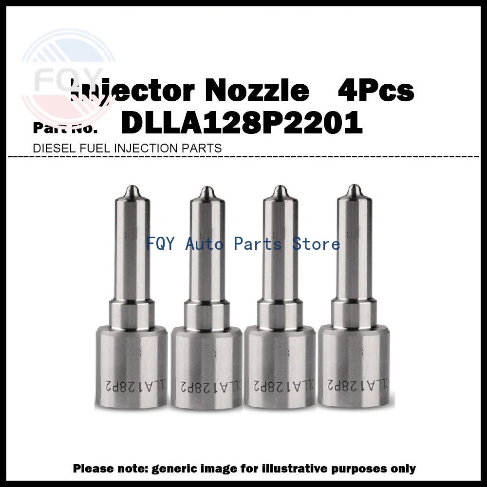 4X For CASE MAGNUM 245 275 305 8.9L 0445120237 High Quality Fuel Injector Nozzle DLLA128P2201
