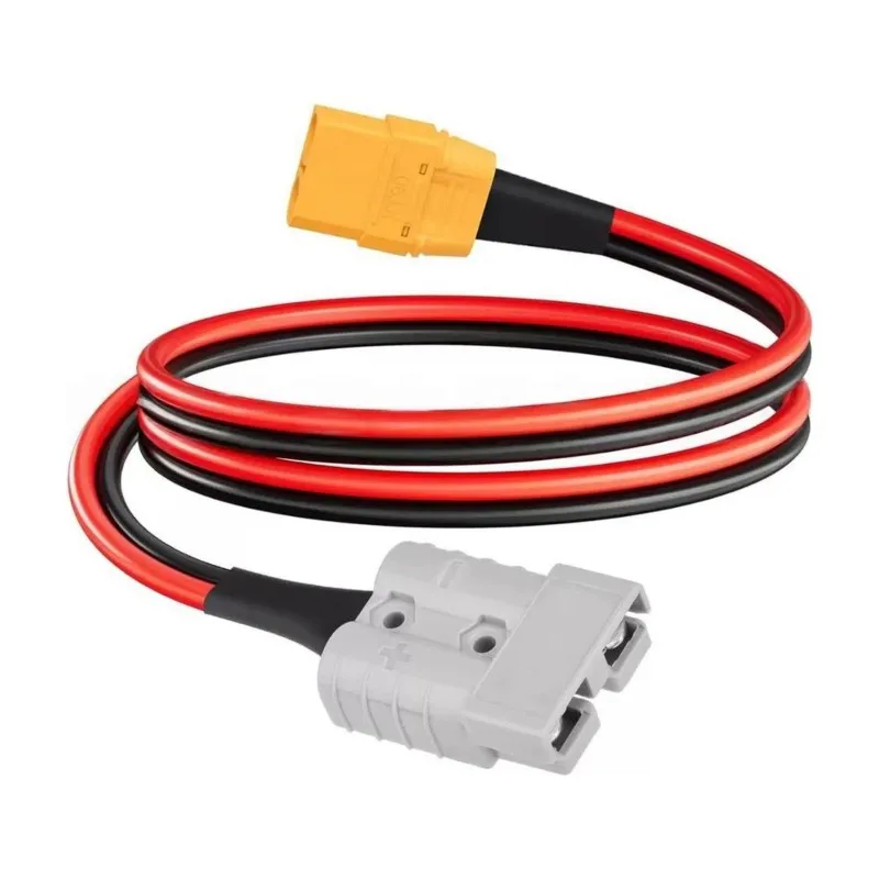 A25F-XT90/XT60 Plug Extension Cable Connector 50A For RC Models And Lithium Battery Adapters 10AWG