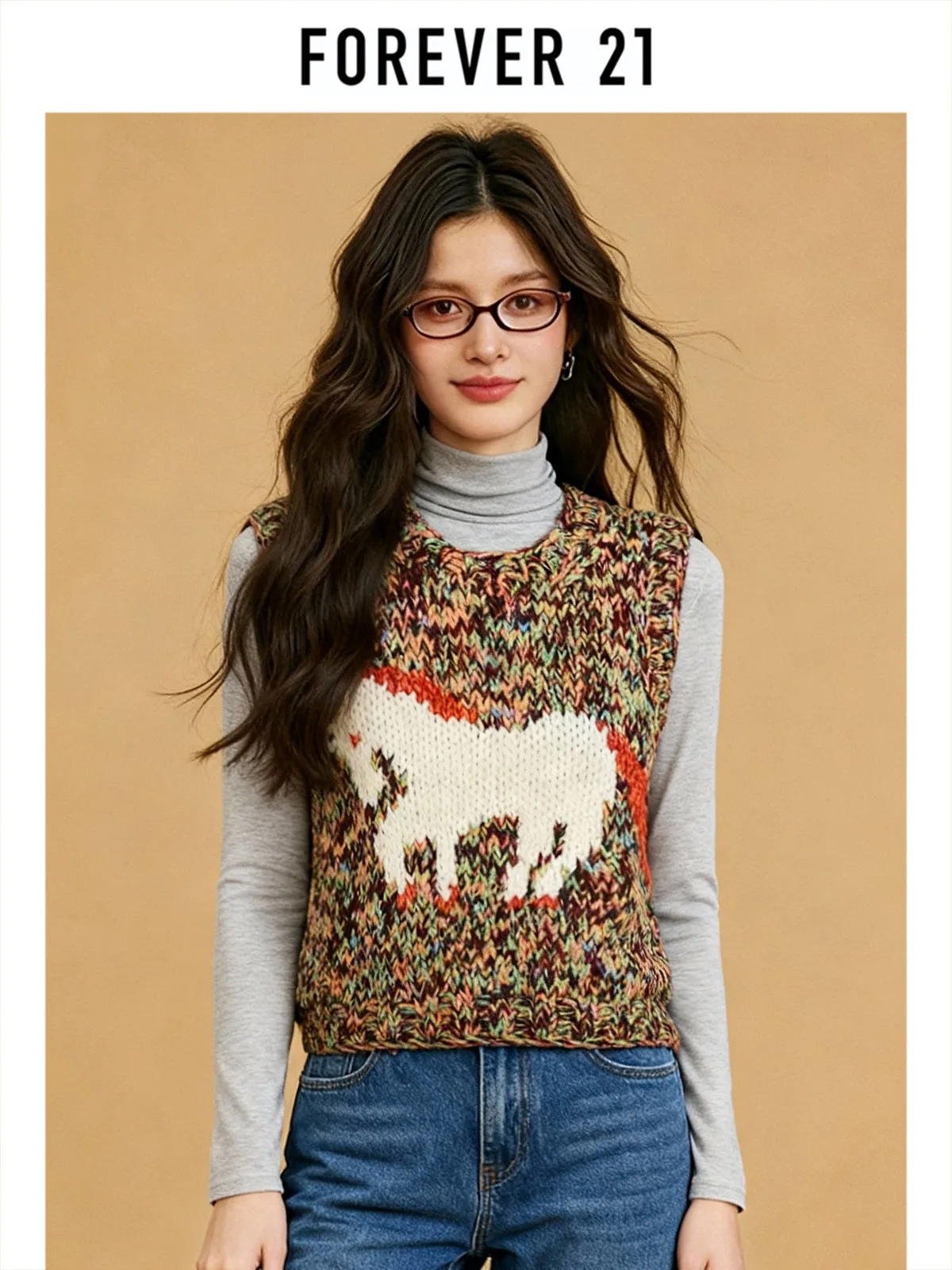 

Жилетка Forever 2 Svel вязаная, повседневная, осенне-зимняя, универсальная, утепленная, женская, с круглым вырезом, топ