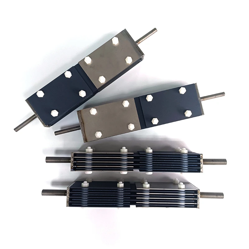 MMO titanium anode electrode group for chlorinator replacement