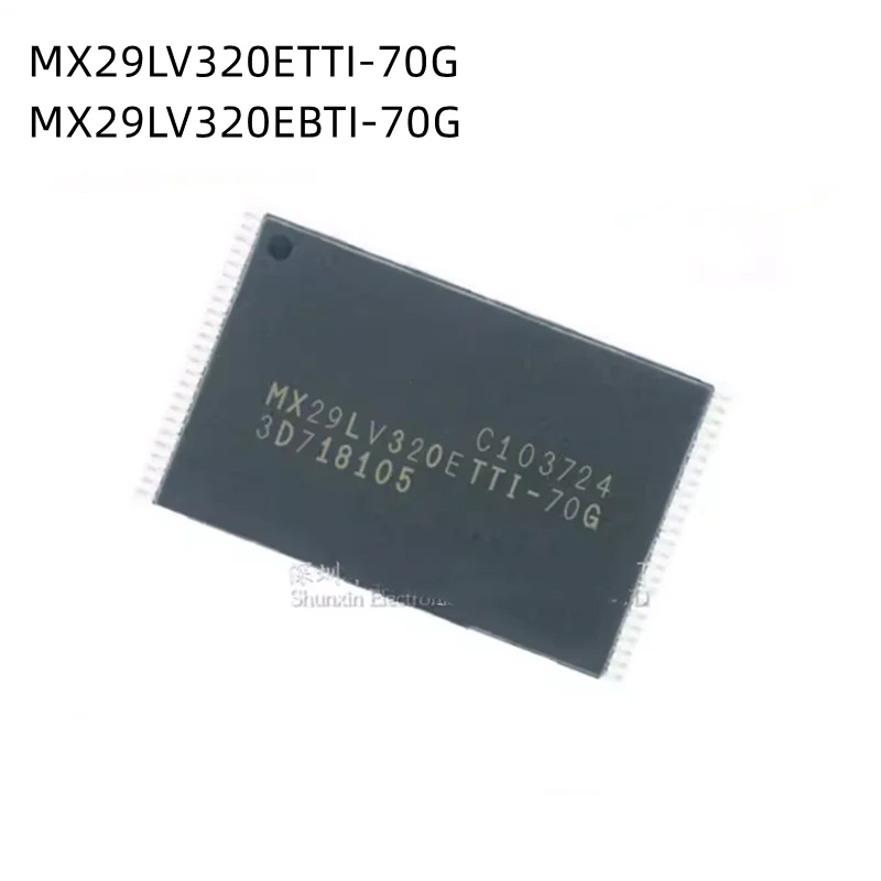 

10Pcs/Lot MX29LV320ETTI-70G MX29LV320EBTI-70G TSOP-48 New Original chip