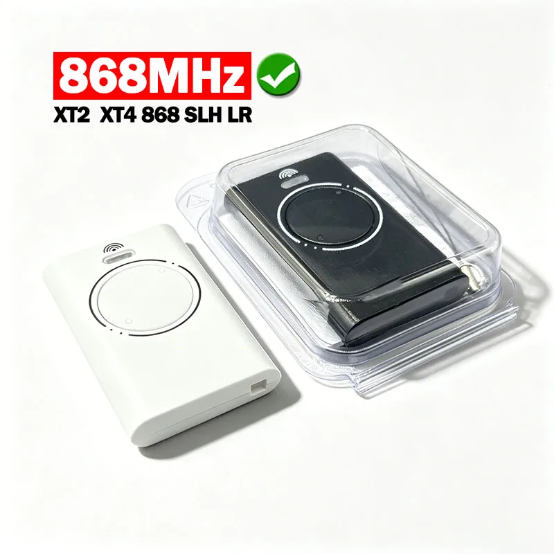 FAAC XT2 XT4 868 SLH LR 787010 787009 Abrepuertas de garaje Llavero con mando a distancia para puerta Control remoto del garaje Código variable de 868MHz
