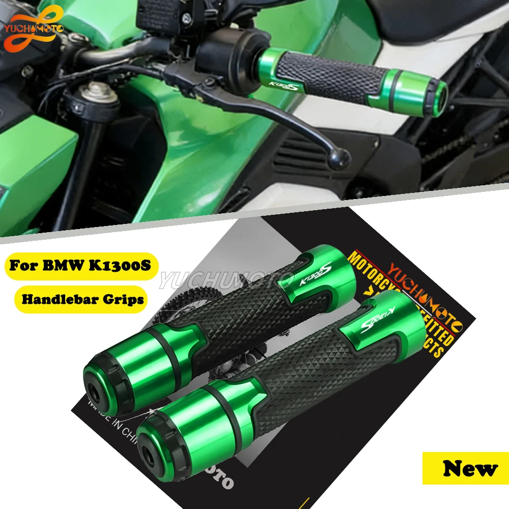 Fit For K1300S K1300 S 2009-2016 2010 2011 2012 2013 Motorcycle Accessories Aluminum Handlebar Grips Handle Bar Cap End Plugs