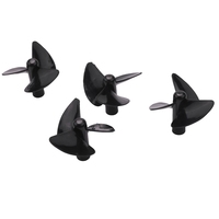 RC Boat Spare Parts Propeller Set for Flytec 2011-5 Fishing Tool Bait Boat Fish Finder Ship Part Positive & Reverse Propeller