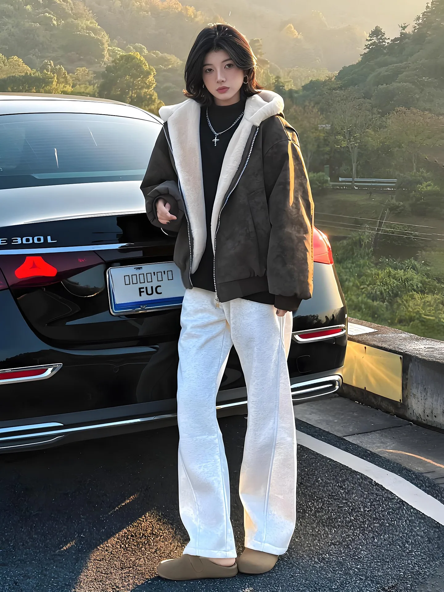 

Зимнее теплое пальто из искусственной кожи с подкладкой из хлопка, с капюшоном, для пар, с узором «Горный орел», повседневное