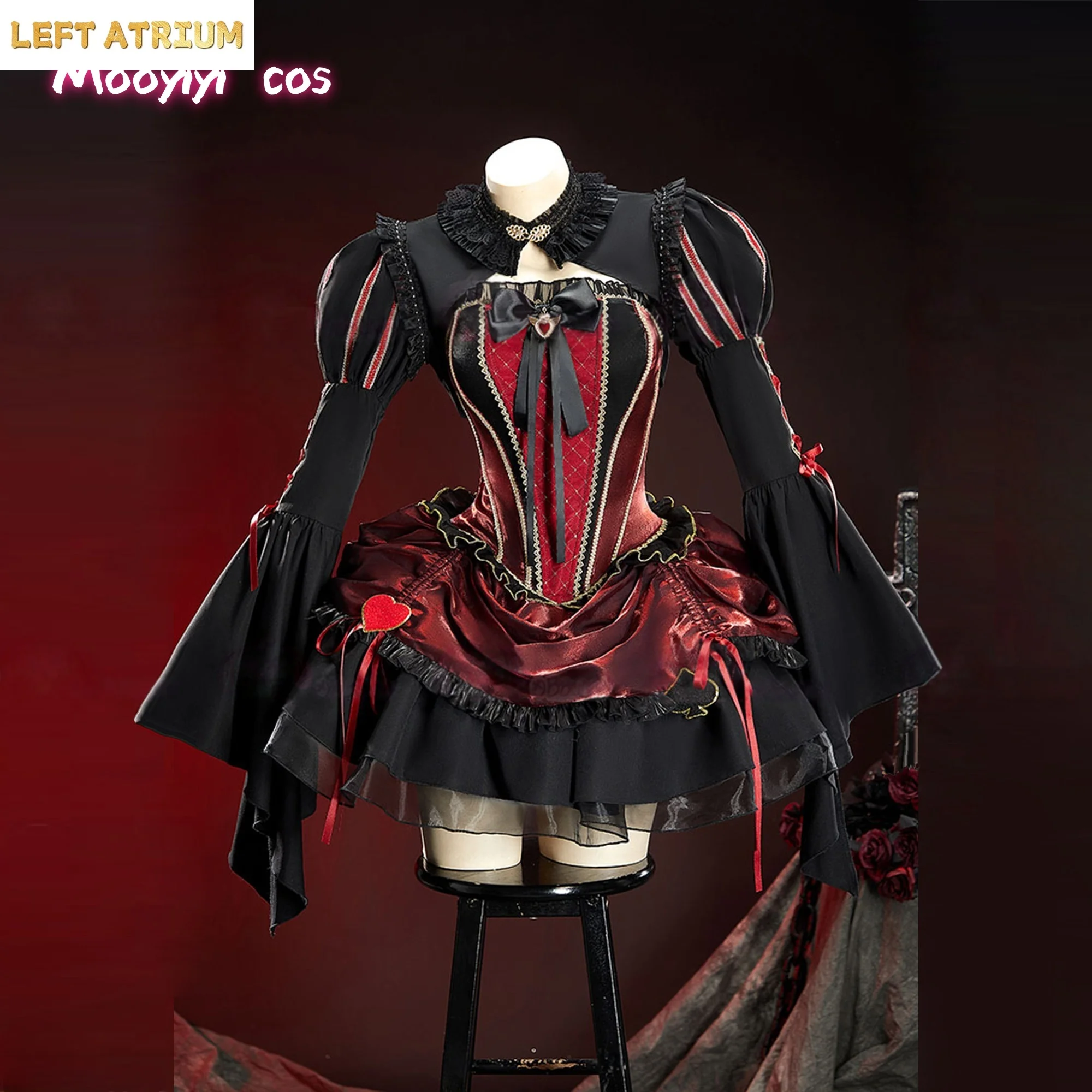 

queen Cosplay costume Halloween Christmas all Role Playing Party Comic Woman Dress S-XL 2026 Newly Official Red princess Lolita