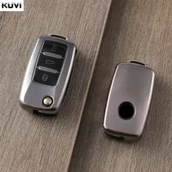 NEW Car Key Case Cover For VW Volkswagen Polo Tiguan Passat B5 B6 B7 Golf 4 5 6 7 8 MK6 7 Jetta Lavida For Skoda Octavia SEAT