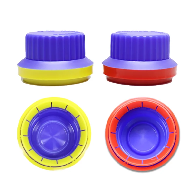 

GL45 Anti-theft Cap Reagent Bottle Sealed Cap PP Material is resistant to temperature 140 degrees and acid and alkali corrosion