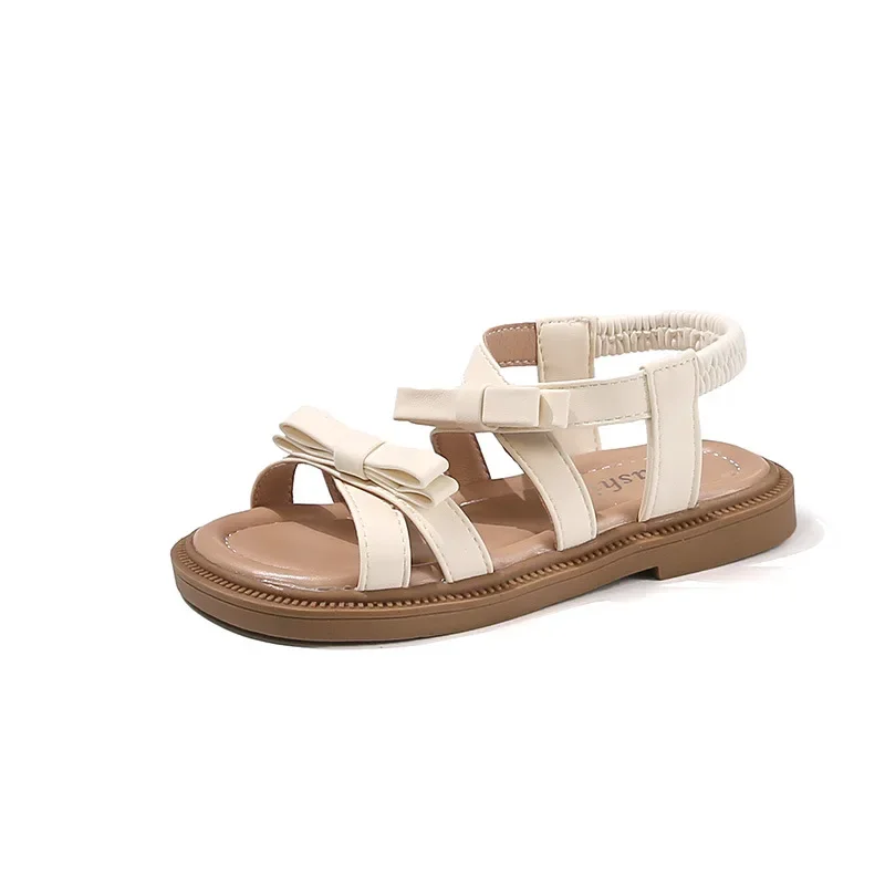 Mädchen Sandalen Sommer Neue Kausalen Hohl-out Kleine Schleife Mode Prinzessin Kinder Schuhe Trendy Baby Mode Sandalen für Hochzeit party
