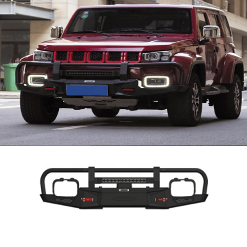 

BAIC BJ40/BJ40L/BJ40PLUS Front Bumper Racing Bar Modified Front Bumper Front Bumper BAIC BJ40 High Quality Auto Parts