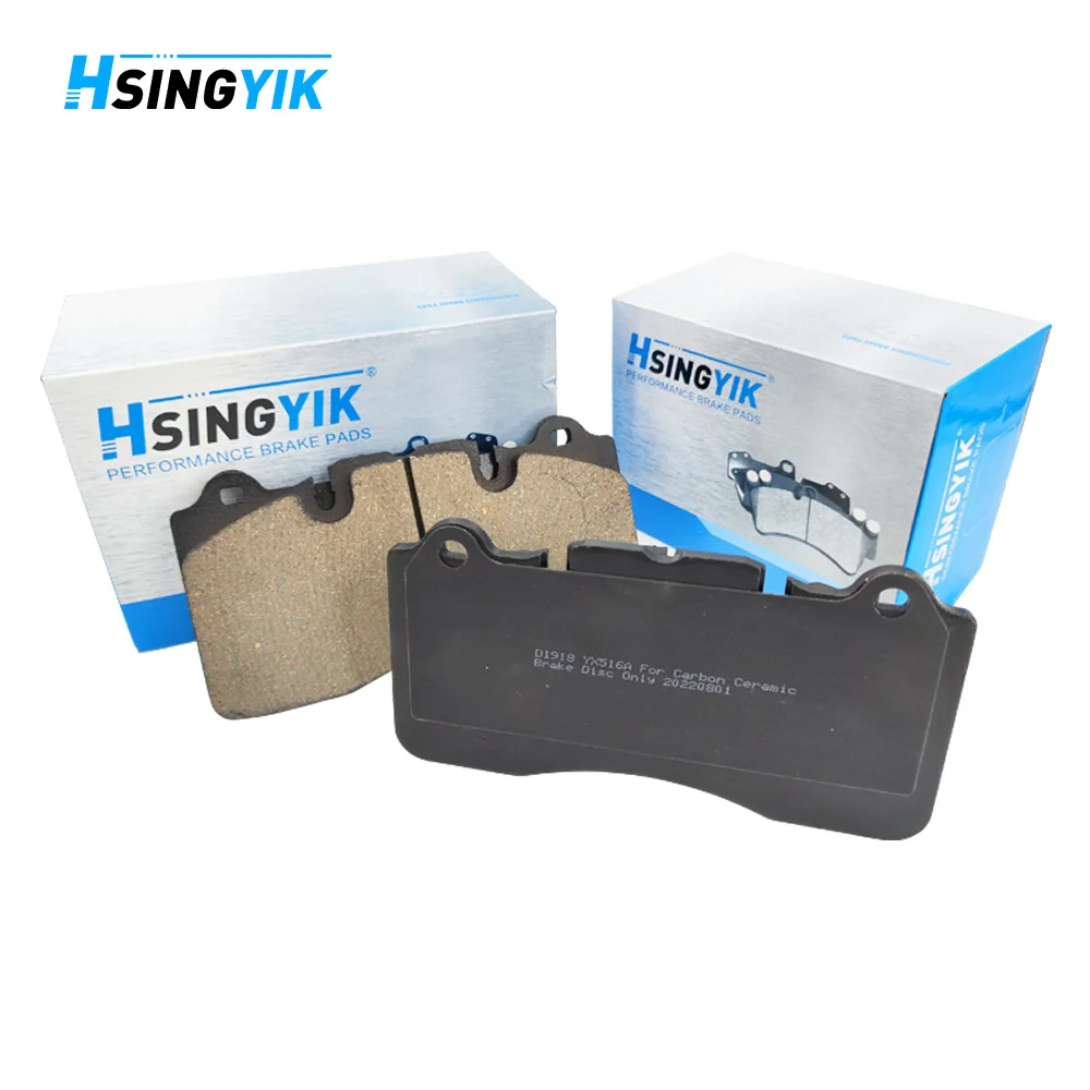 هينغتشك 70001573   الجبهة الكربون السيراميك قرص فرامل وسادة الفرامل لفيراري 430 سكوديريا العنكبوت 16 متر 599 GTB Fiorano 599 SA Aperta