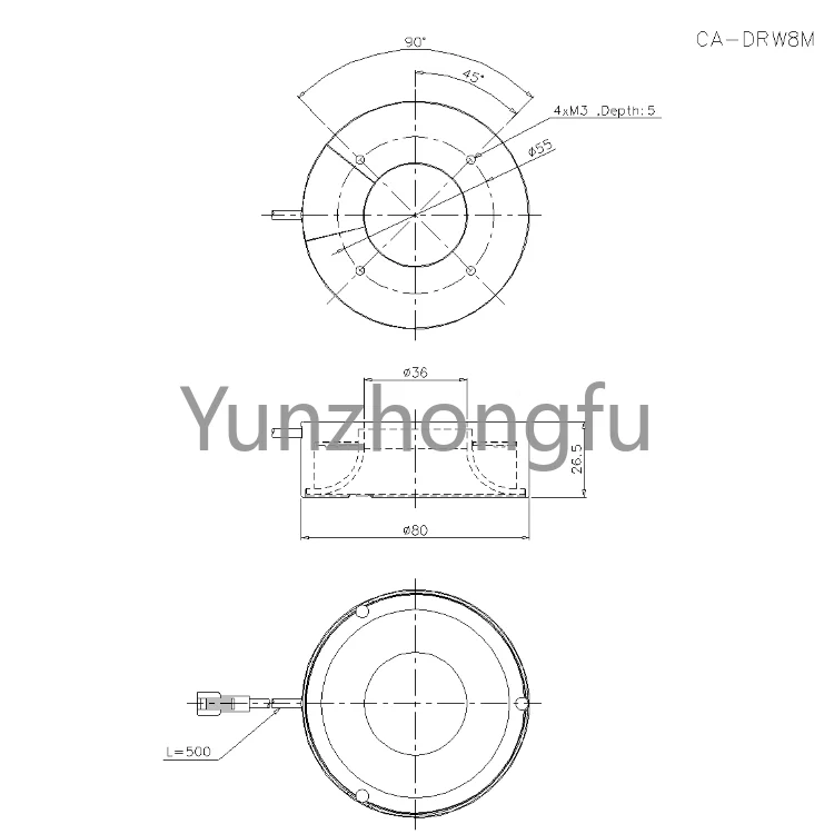 CA-DRW8M Fiber Optical Light Source Led Light Source Light Source