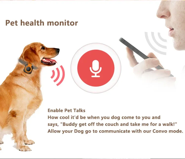 2023 Pet Tracker GPS Tracking Collar for Dogs and Cats Pet Activity Monit0r Device