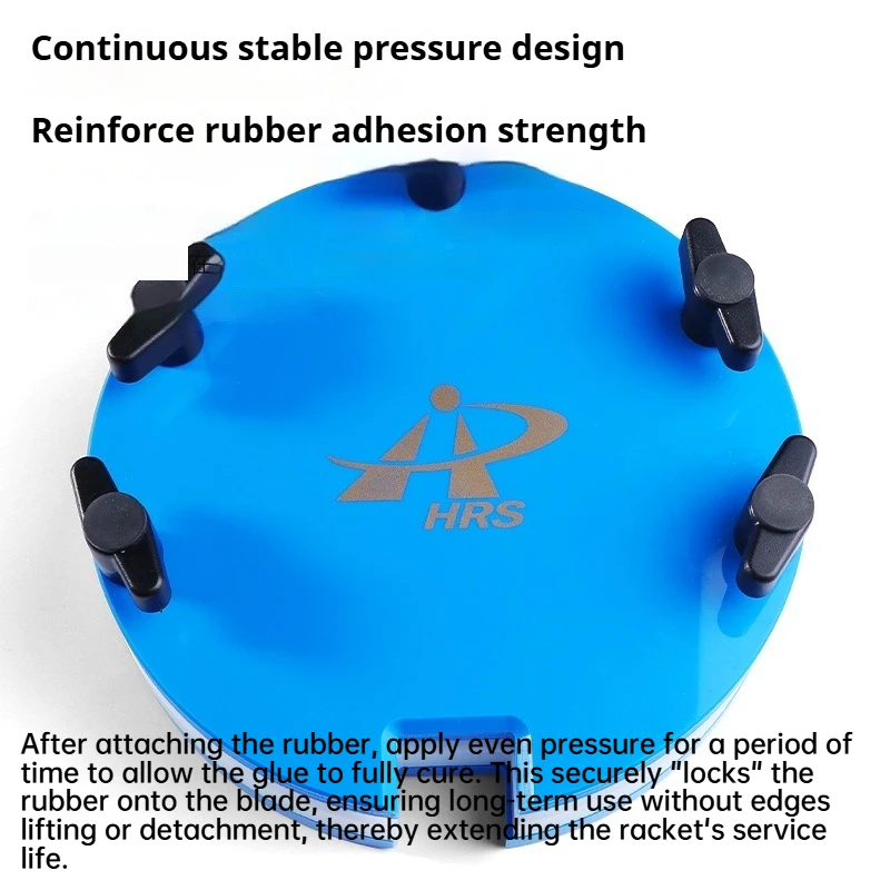 2-in-1 Professional Table Tennis Bat Press Machine Rubber Cutting Platform Multi-Function Fixing Tool for Table Tennis Rackets