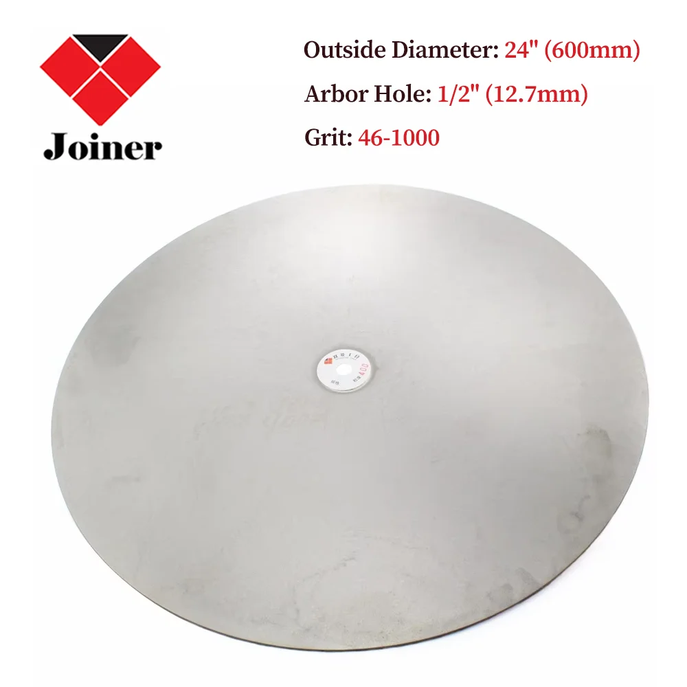 

24" inch 600mm Diamond Grinding Disc Abrasive Wheels Coated Flat Lap Disk Grit 46-1000 Jewelry Lapidary Tools for Stone Glass