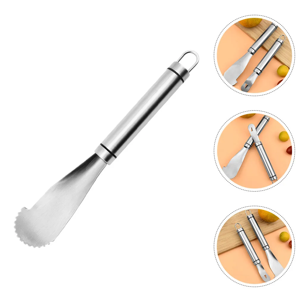 Heavy Duty Stainless Steel Orange Peeler Multi Functional Citrus Peeling Tool for Kitchen Home Use Dishwasher Safe Fruit Peeler