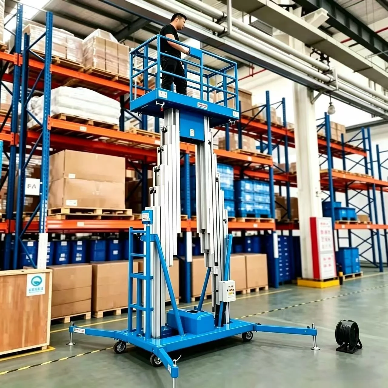 

6m/8m/12m Electric Lifting Platform8-12m Electric Aluminum Alloy Lift