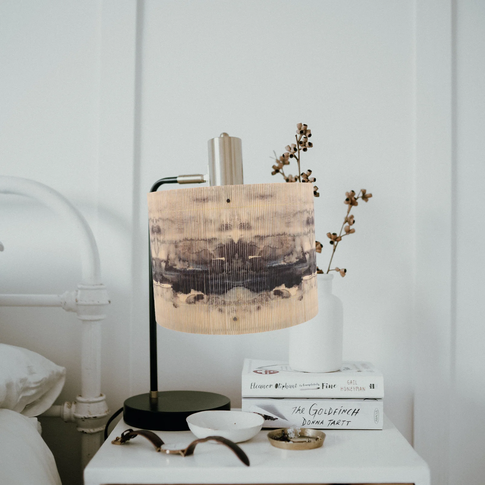 

Bamboo Lamp Shade Drum Hanging Cover For Table Lamp Living Room Bedroom Decor Lampshade Replacement Lighting Accessory