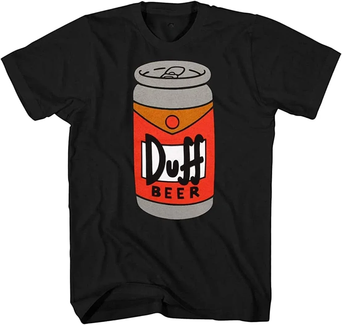 

Iconic Brew of Moe’s Tavern -The Simpsons Graphic T-Shirt Mens Simpsons Duff Beer T-Shirt