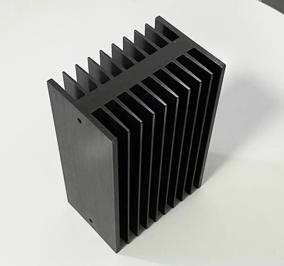 FM811 dissipatore di calore in alluminio pieno audio hifi radiatore Standard nero fai da te