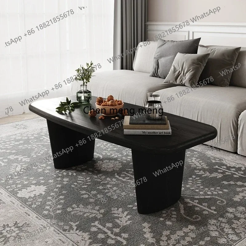new zqNordic Modern Ash Coffee Table Living Room Minimalist White Tea Table B & B Black Tea Table ss 26