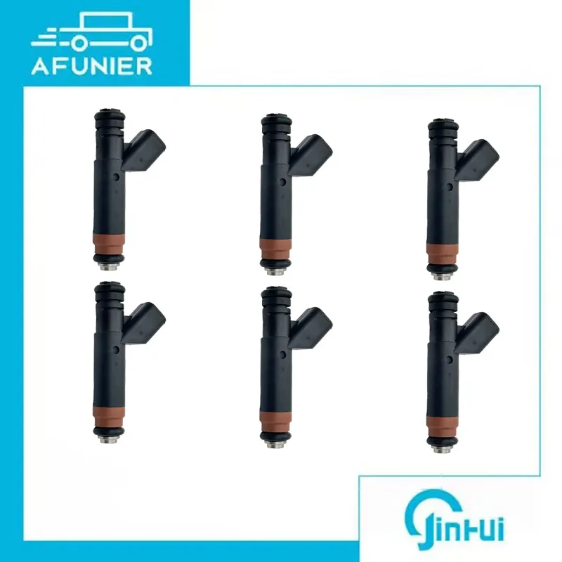 6Pcs Fuel Injector Nozzle For Ford Escape Taurus Explorer Mustang Lincoln Aviator Mercury Mariner Sable OE No.:0 4L8Z9F593AA