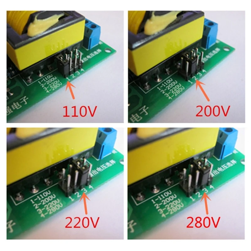 DC-AC Converter 12V to 110V 200V 220V 280V 150W Inverter  Board