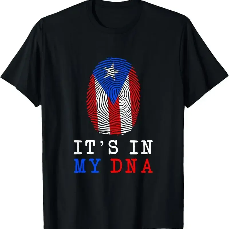 It Ç S In My Dna Puerto Rico Rican Flag T Shirt