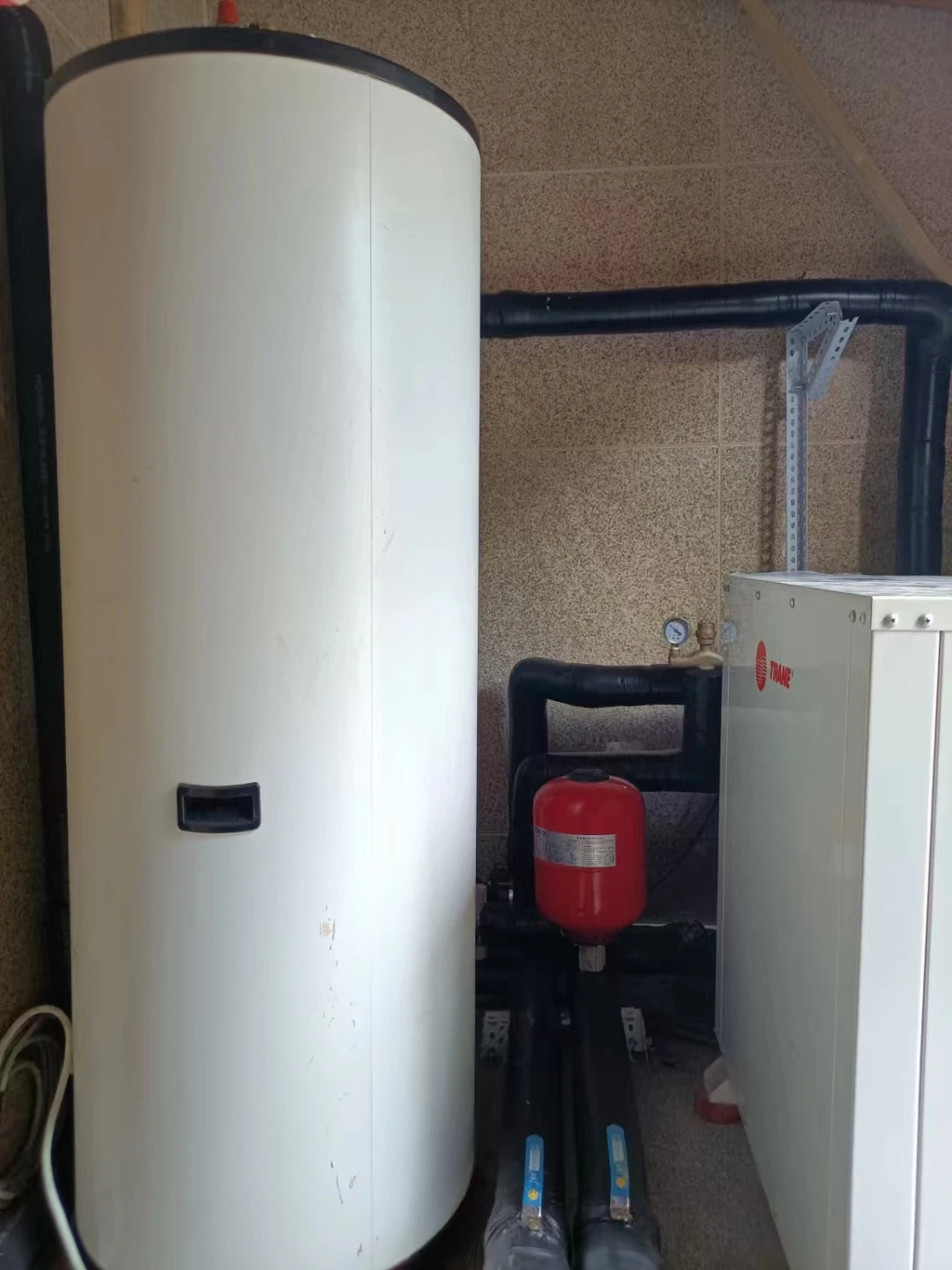 Buffer Tank 30L 50L 60L 80L Water Heating Boiler Household Heat Pump stainless Storage Water Tank