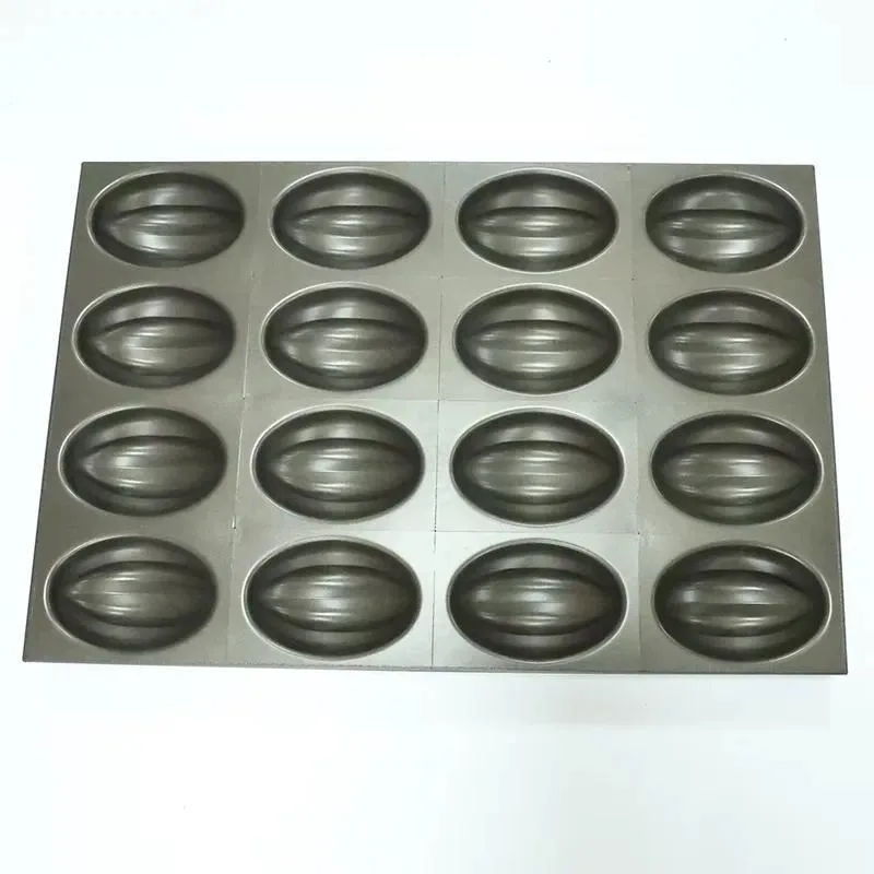 black date bean cake baking pan, environmentally friendly bake-resistant PTFE coated non-stick metal baking pan, carbon steel