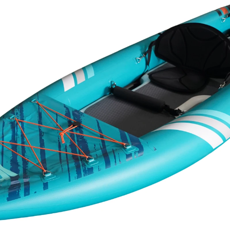 

High Quality Inflatable Whitewater & Touring Kayak with PVC+ Drop Stitch Fabric Lightweight & Durable Design for Unisex Use 202