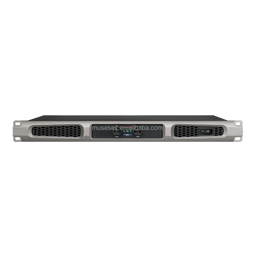 E/AM26 New High Quality 2 Channel 1U Stage Main Power Amplifier 600W*2 Power Amp Class d Audio Amplifiers