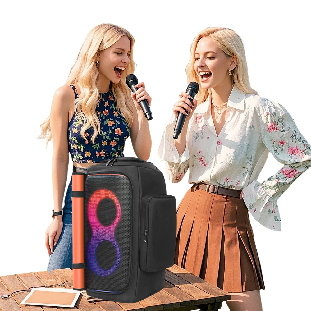 Funda protectora para altavoz portátil, resistente al agua, acolchada, con cierre de cremallera para JBL Partybox 110/JBL Partybox Club 120