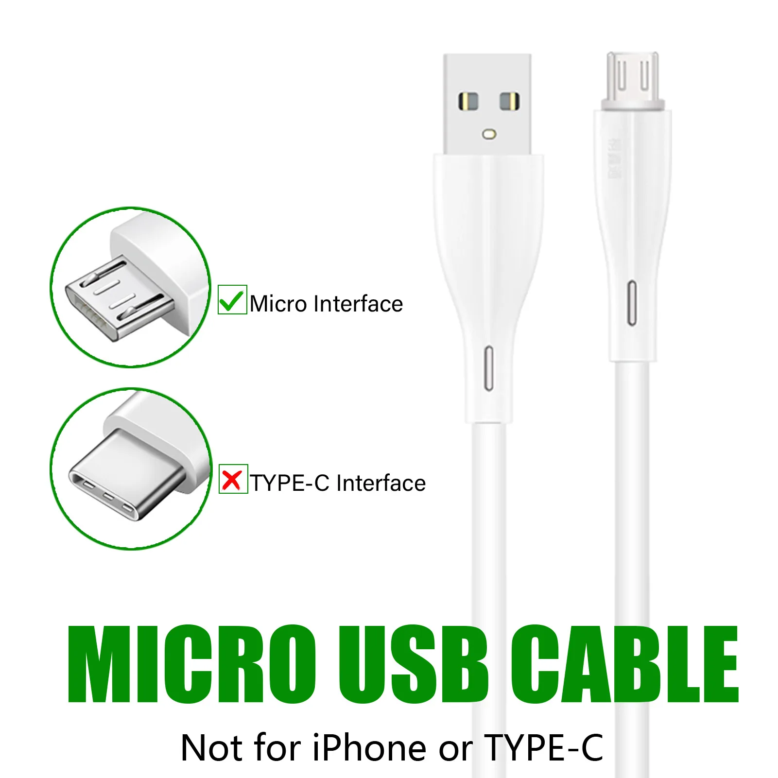 Micro USB Cable Android charger cable fast charging line 3pack 1m 2m 3m for Samsung Huawei Sony Nexus Nokia Tablet PS4 powerbank