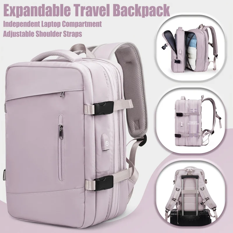 women's-expandable-anti-theft-backpack-expandable-up-to-180-°-multi-compartment-storage-adjustable-pressure-reducing-shoulder