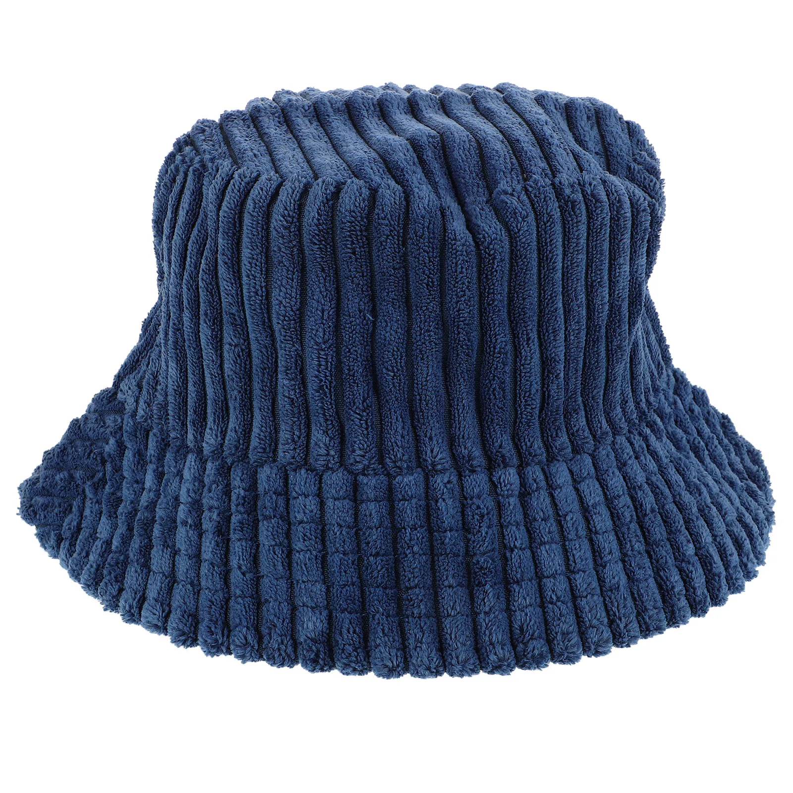 

Warm Corduroy Bucket Hat Soft Lightweight Fisherman Cap For Women Men Sun Protection Beach Outdoor Travel Hiking Camping Cold