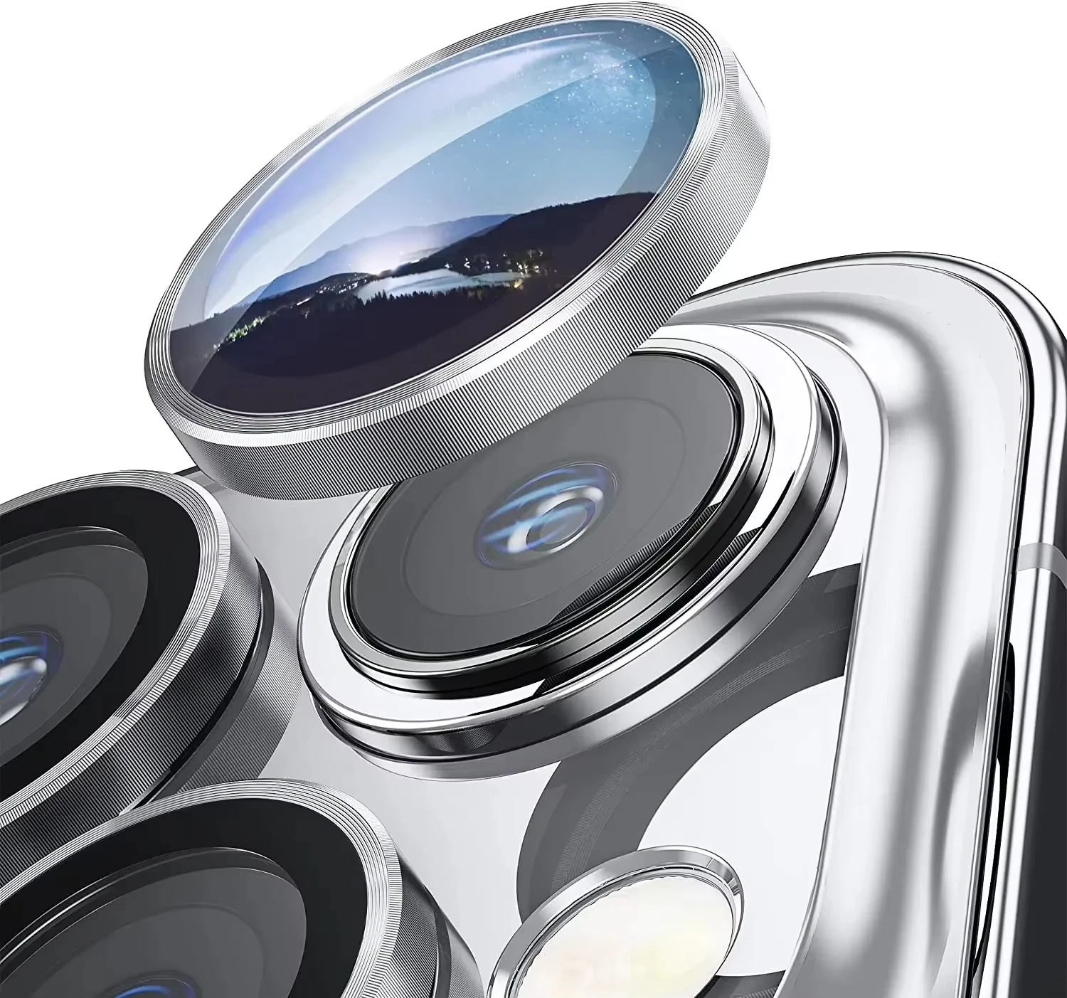 

2/3PCS Colored Anti-Fog Rear Lens Protective Glass For iPhone 14 Pro Max 14 Pro 14 Plus 14 Anti-Scratch Slim Rear Lens Protector
