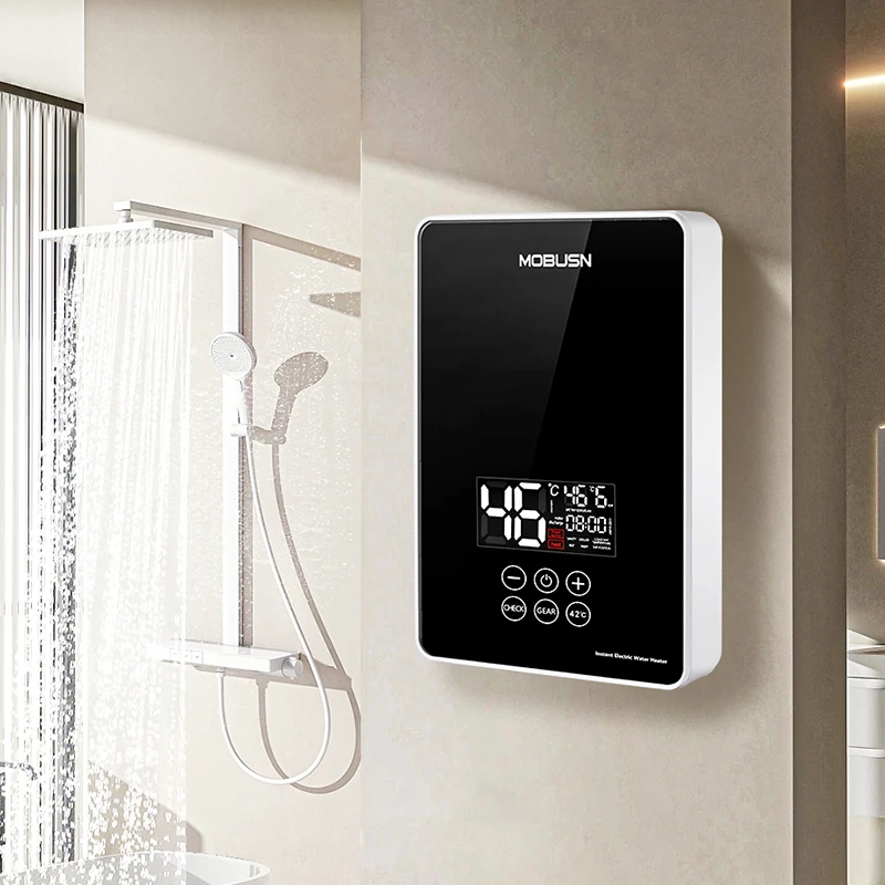 

3.5KW-6KW 220V 110V Constant Temperature Hot Water Supply Wall Mounted Smart Bathroom Instant Electric Water Heaters