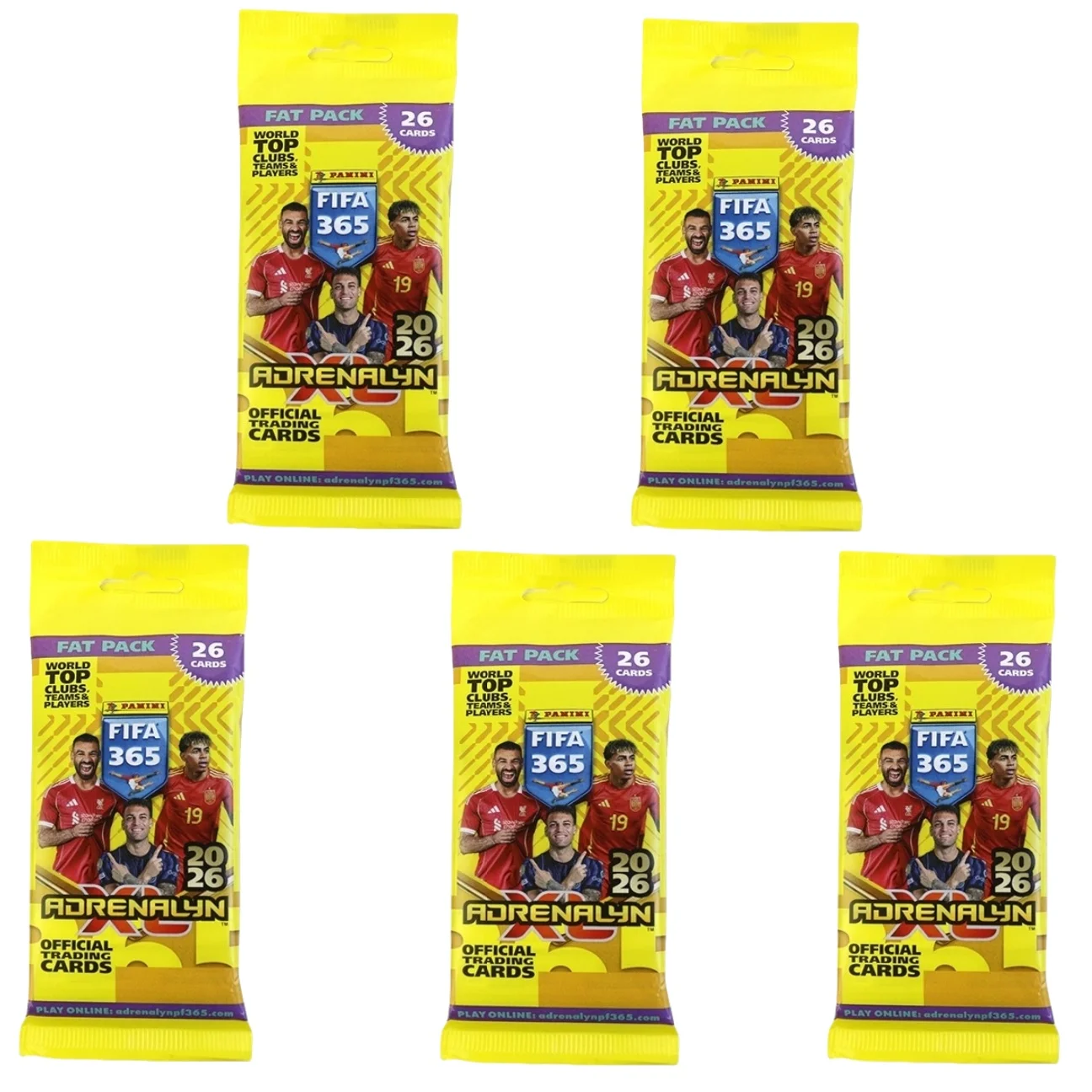 2026 Exclusieve Collectie Voetbalkaarten Limited Edition FIFA 365 Trading Card met Sterrenspelers Panini Adrenalyn XL Voetbal Cadeau