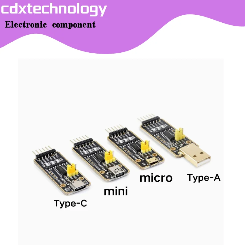 Waveshare CH340/343 module USB to TTL TTL to USB serial communication new version high-speed multiple protection