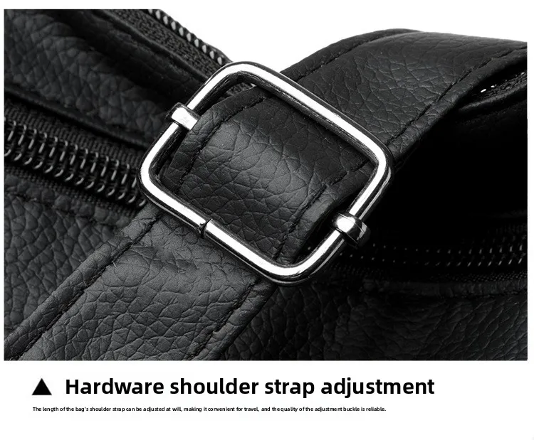 Klassisches Buchstaben-M-Design, mehrlagige Reißverschlusstasche, einzelne Schulter-Crossbody-Taschen für Damen, täglicher Gebrauch, Arbeit, Reisen, Ausflug, Party – Detail 26