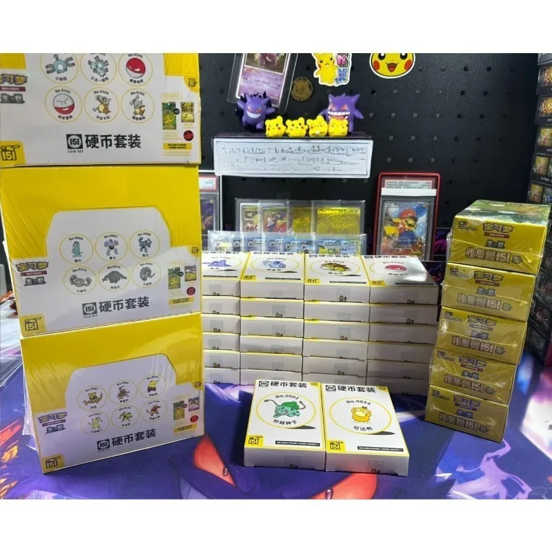pokemon-ptcg-simple-chinese-collection-151-coin-set-151-collection-coin-ex-edition-trading-card-set-trading-card-set