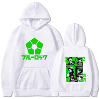 Blue Lock Alexis Ness Men's Hoodie Spring and Autumn Women's Sportswear New Cartoon Japanese Anime Couple Casual Long Sleeve Coa