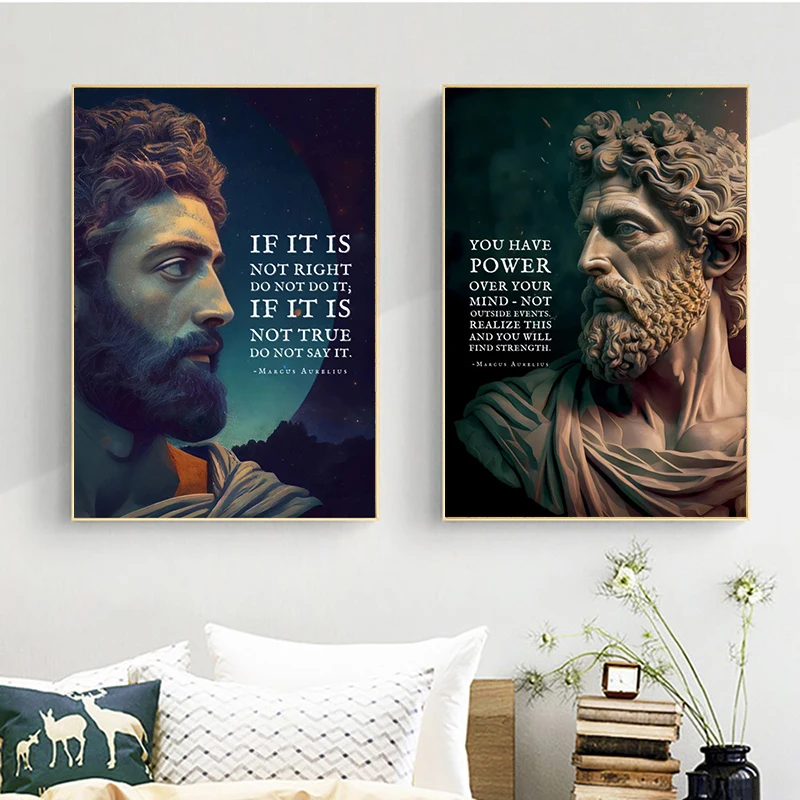 Impediment To Action Advances Action Inspirational Quotes Poster Canvas Prints Wall Art Painting for Home Living Room Decor