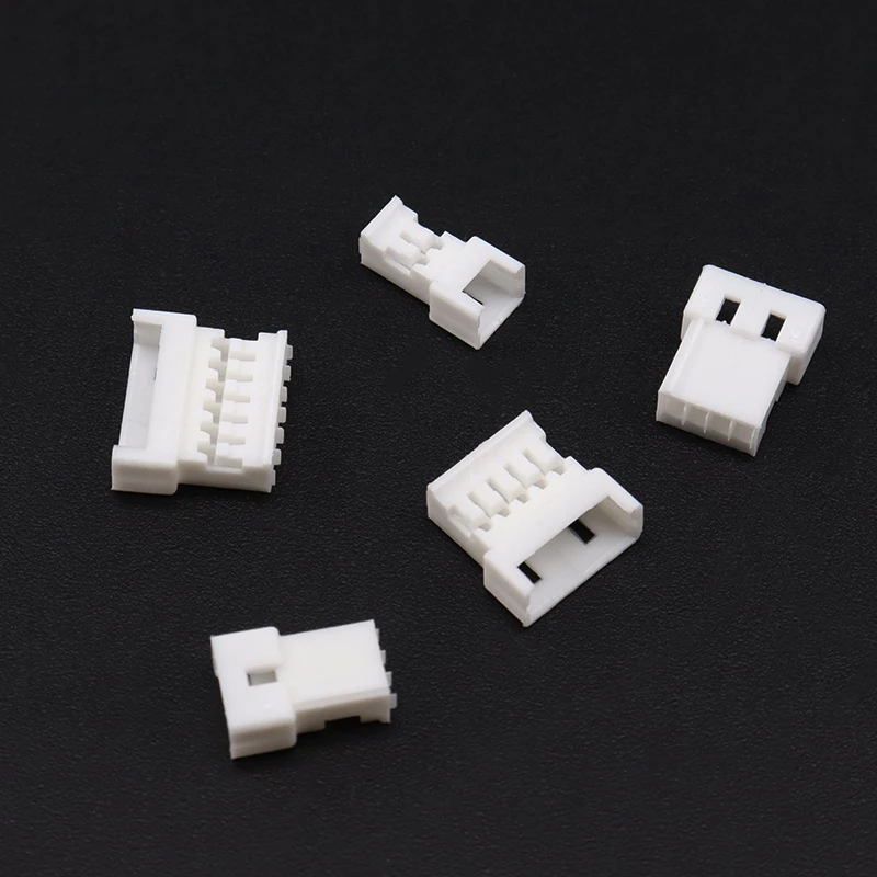 

50PCS GH 1.25 Female shell Housing Connector Plug Male Terminal 1.25mm Pitch 2P 3P 4P 5P 6P Pin GH1.25 Connector