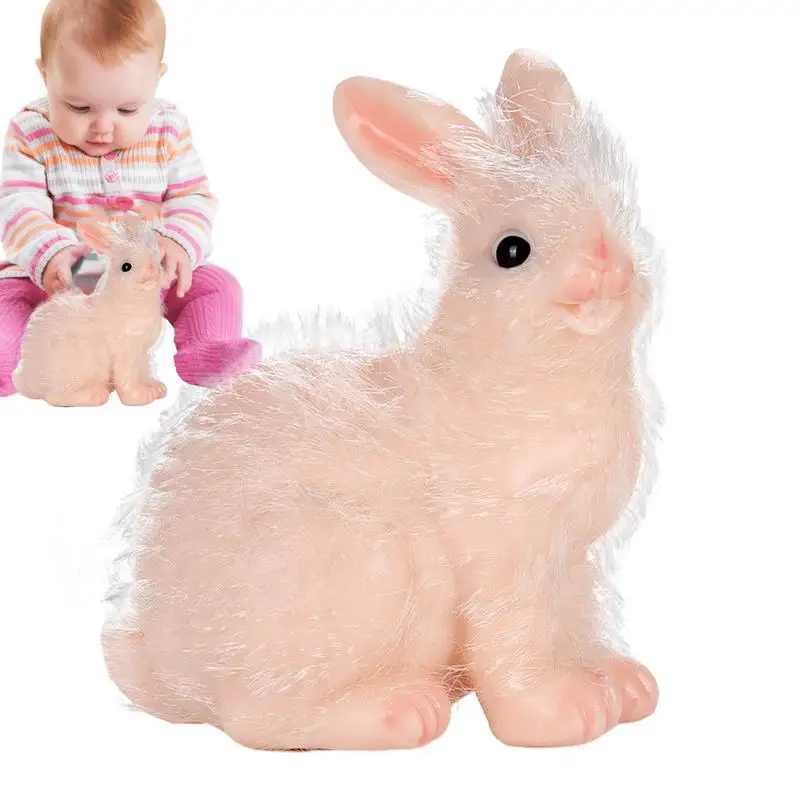 

Реалистичный реборн в виде животного, милый кролик, сенсорные игрушки-антистресс, реалистичный Силиконовый Мягкий Кролик-антистресс, игрушка помогает расслабиться