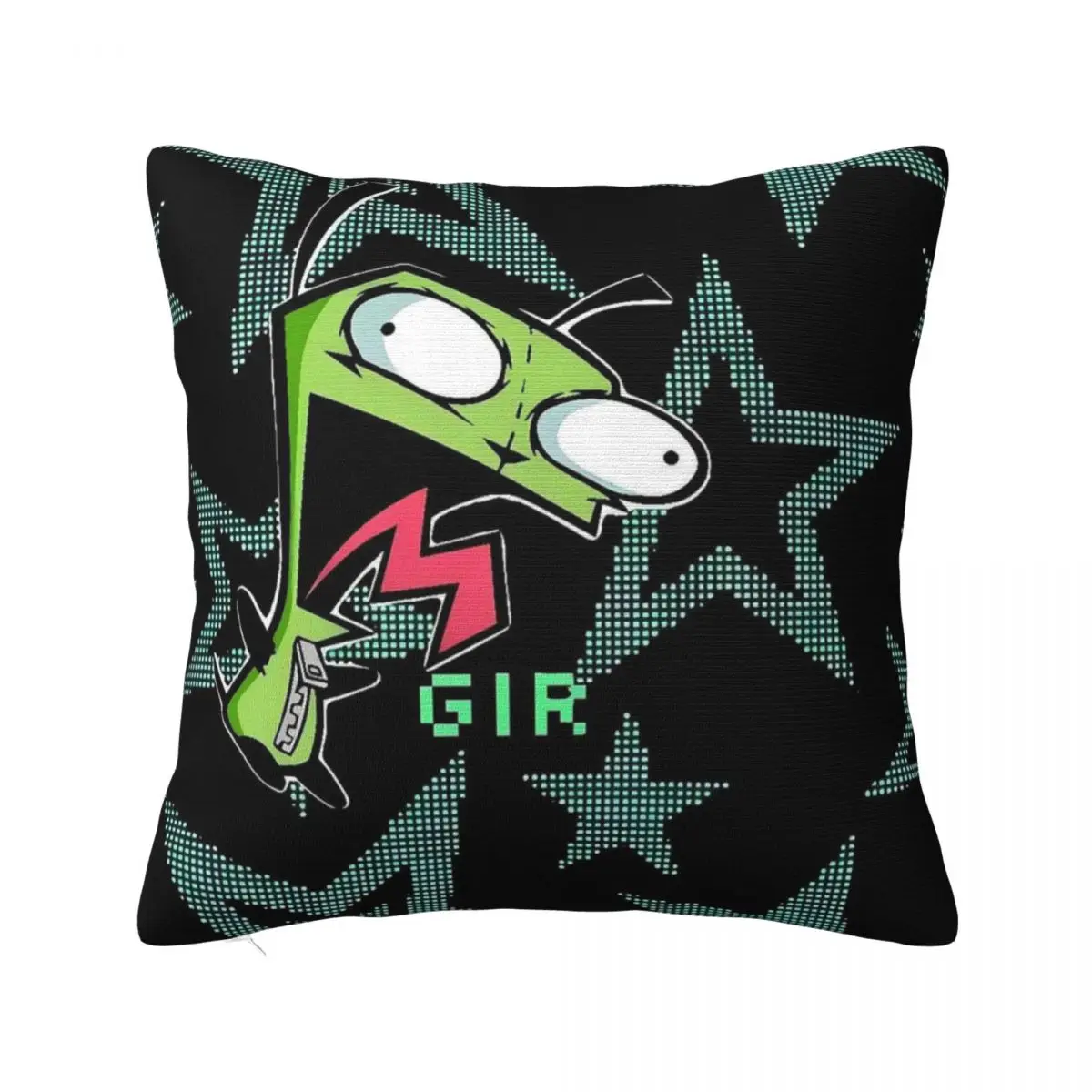 Invaders Zims Cartoon Cute Pillow Cover Cushion Cover Soft Graphic Pillow Case Cute Funny Pillowcases For Sofa Home Decoration