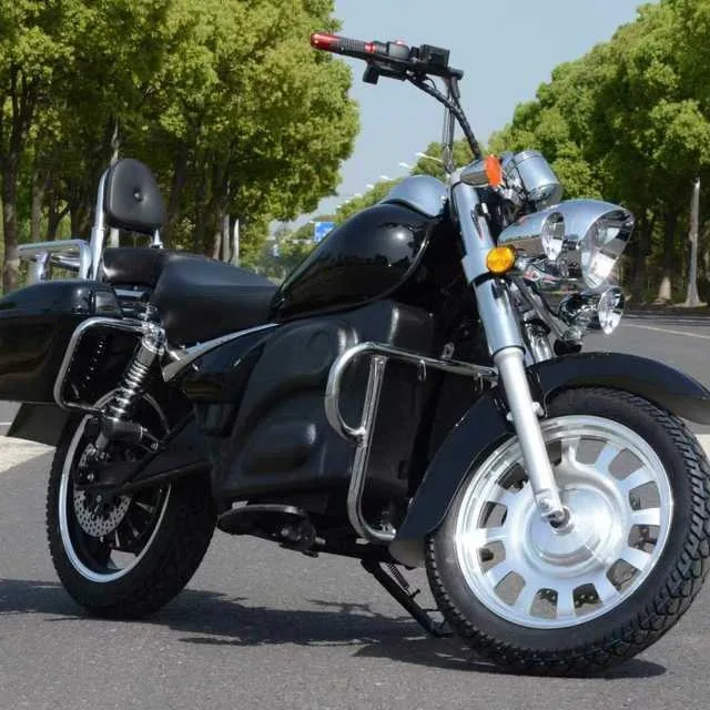 BR Xidianqin Retro Prince Model High-Power 72V3000W Electric Sportbike Large Capacity Lithium Battery Exported To Russia